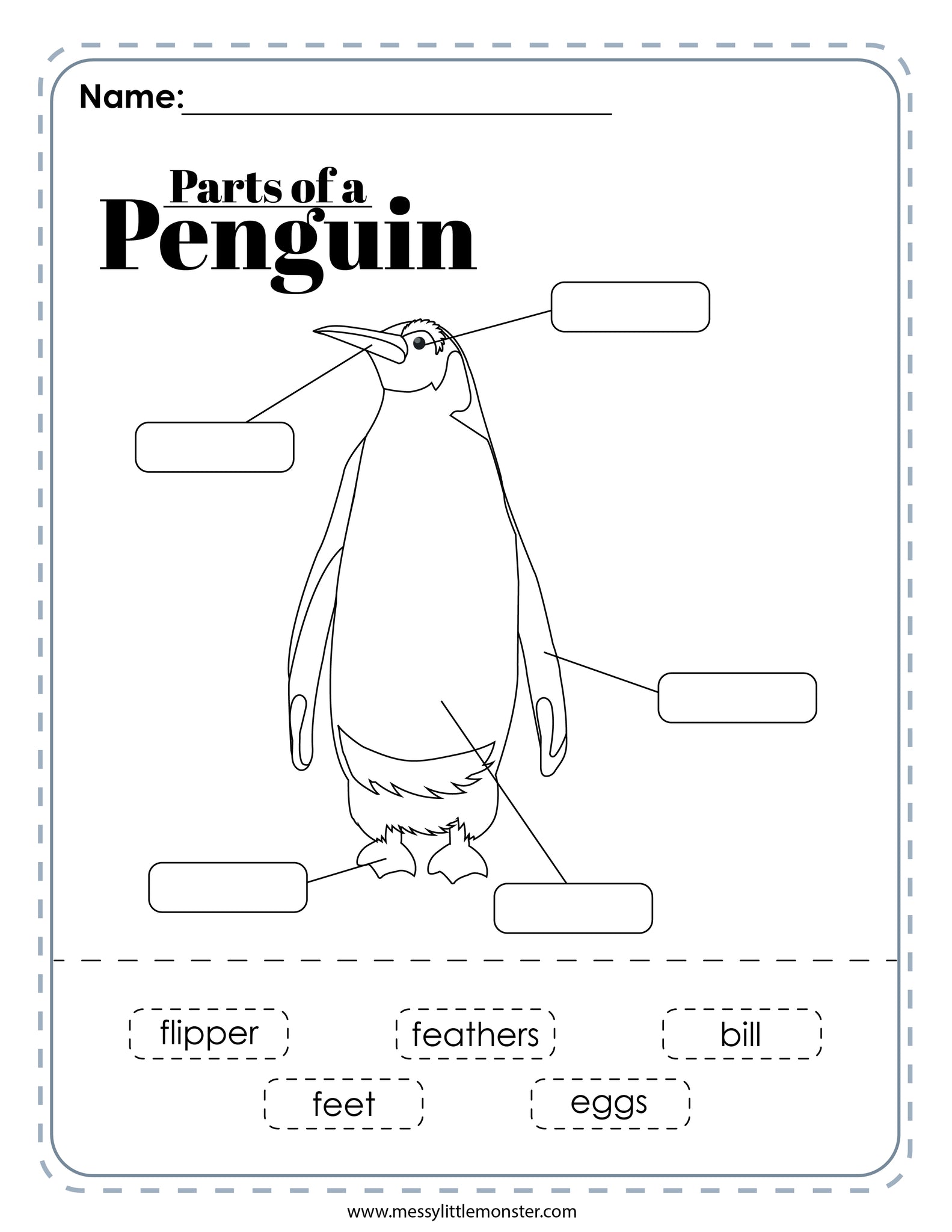 Penguin Printable Activities – Messy Little Monster Shop penguin-printable-activities-messy-little-monster-shop
