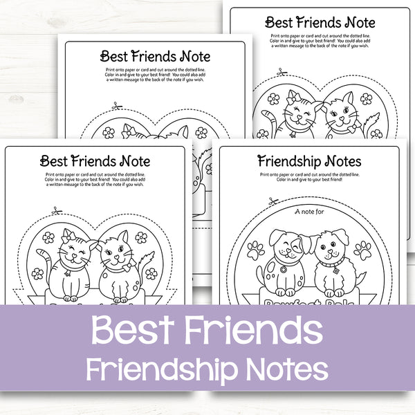 Friendly Notes To Friends