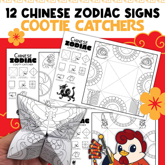 chinese zodiac paper craft