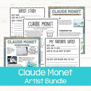 Claude Monet for kids