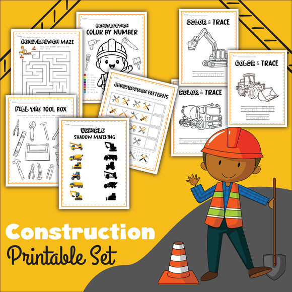 Construction Printable Pack