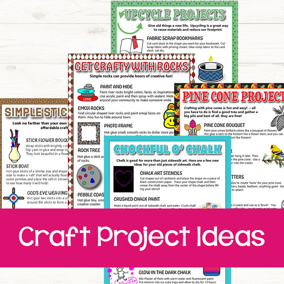 Craft Project Ideas Bundle