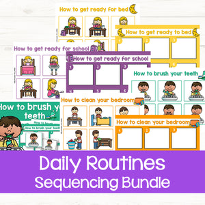 Sequencing Activities: Daily Routines
