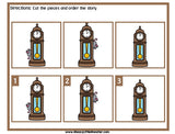 Hickory Dickory Dock - Nursery Rhyme Sequencing Activity