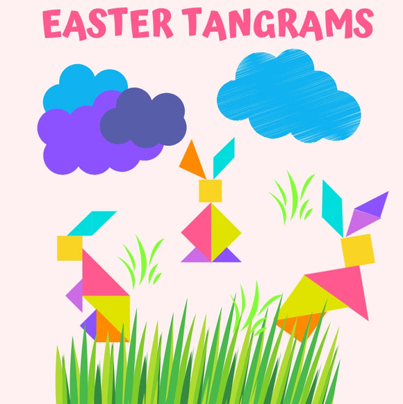 Easter Bunny Tangrams