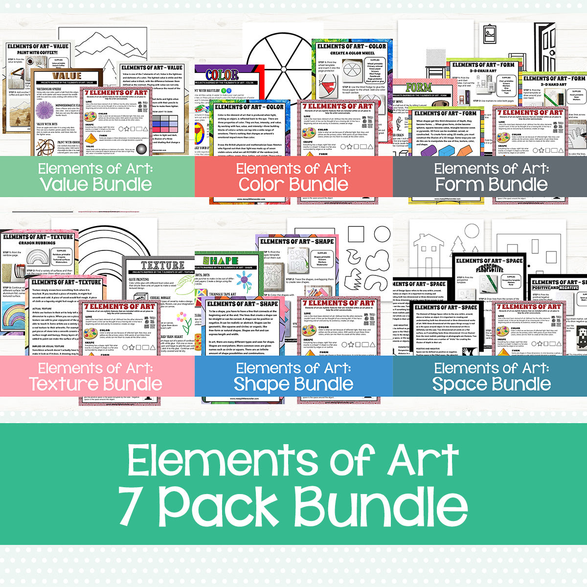 Elements of Art: Bundle – Messy Little Monster Shop