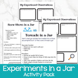 Experiments in a Jar - Science Experimentation Pack