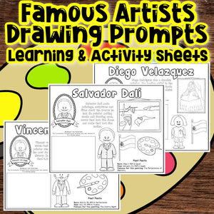 Famous Artists Drawing Prompts