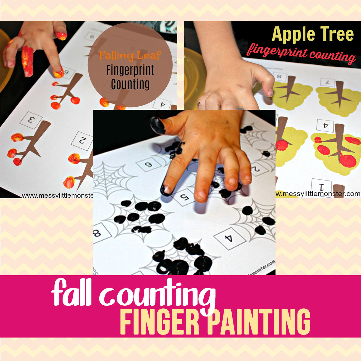 fall-counting-finger-painting-number-activity-messy-little-monster-shop for Fingerprint Counting With Free Printables Fall Counting Finger Painting Number Activity – Messy Little Monster Shop for Fingerprint Counting With Free Printables