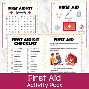First Aid Activity Pack