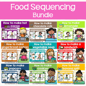 Sequencing Activities: Food Bundle