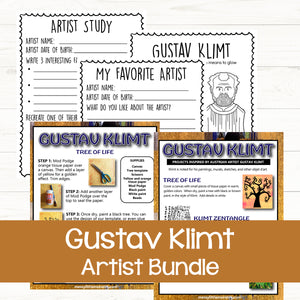 Gustav Klimt for Kids