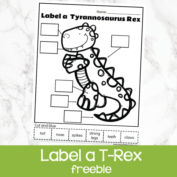 Label a T-Rex