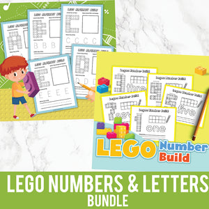 Lego Letters and Numbers Bundle