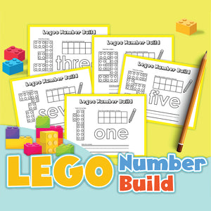 Build Numbers with LEGOs