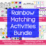 Rainbow Matching Games