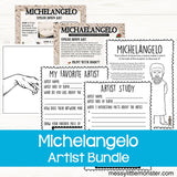 Famous artists for kids - Michelangelo