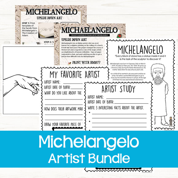 Michelangelo for kids 