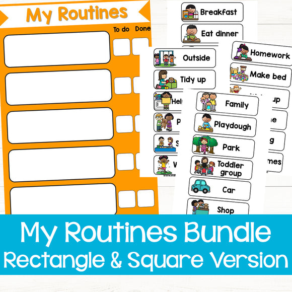 My Routines - Create Your Own Schedule