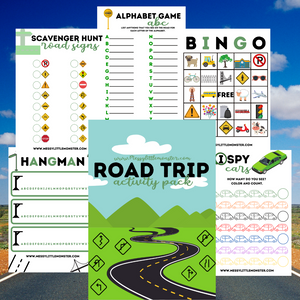 road trip activity pack