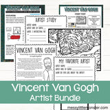 Famous artists for kids - Vincent Van Gogh