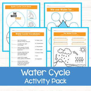 Water Cycle Activity Pack