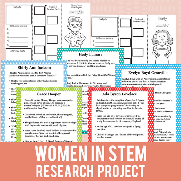 women in stem research project