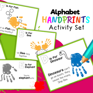 Alphabet Handprints