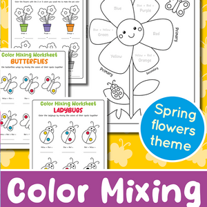 color mixing worksheets