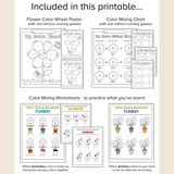 printabe color mixing worksheets
