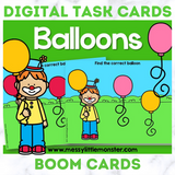 Color Matching Digital Task Cards - Boom Cards