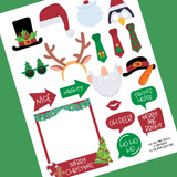 Elf sized photo props