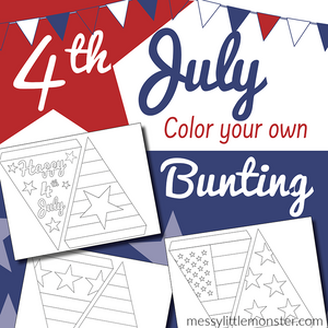 Fourth of July Bunting