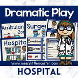 hospital pretend play printables