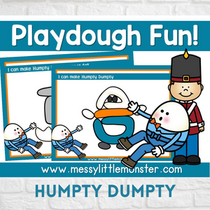 Humpty Dumpty Playdough Mats
