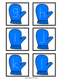 Mitten Alphabet Tracing Cards