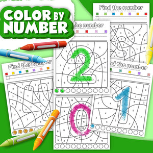Color by Number Find the Number