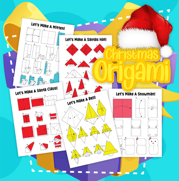 Christmas origami for kids