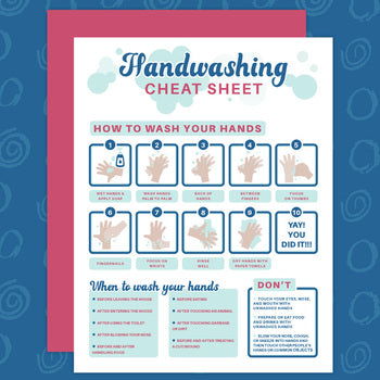 hand washing printable