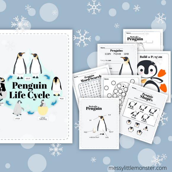 Penguin Printable Activities