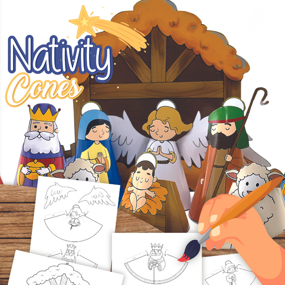 Printable Nativity Scene Templates