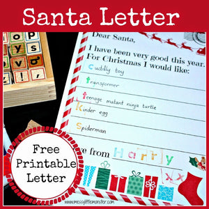 letter to santa 